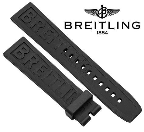 breitling fake rubber band|20mm breitling rubber strap.